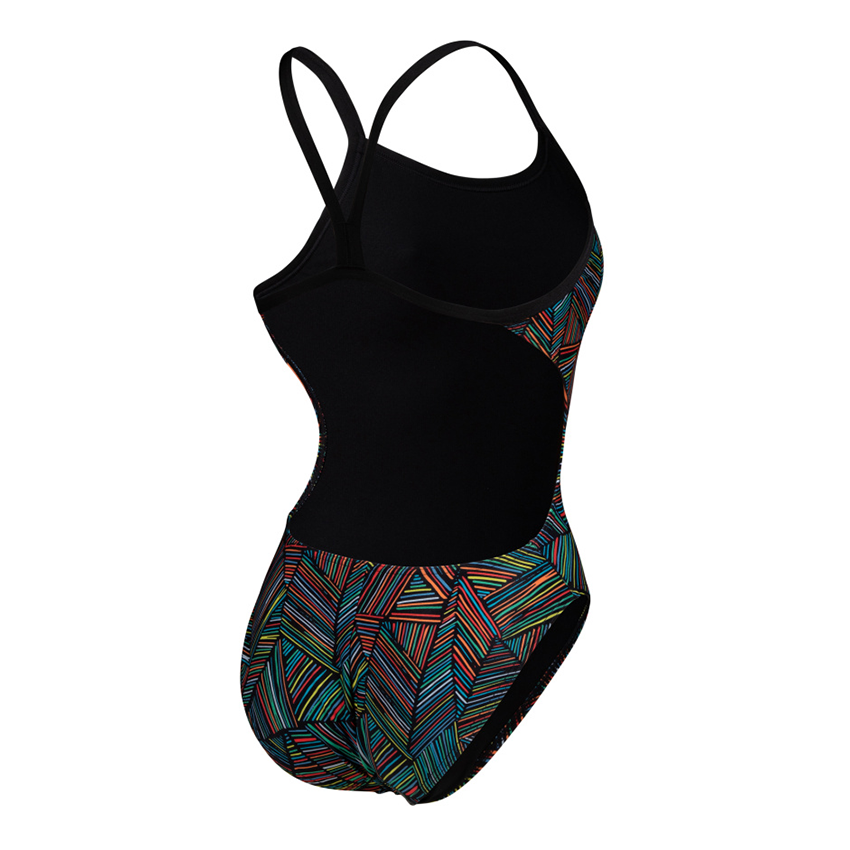 Multicoloured Arena Overview Challenge Back Swimsuit
