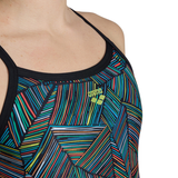 Multicoloured Arena Overview Challenge Back Swimsuit