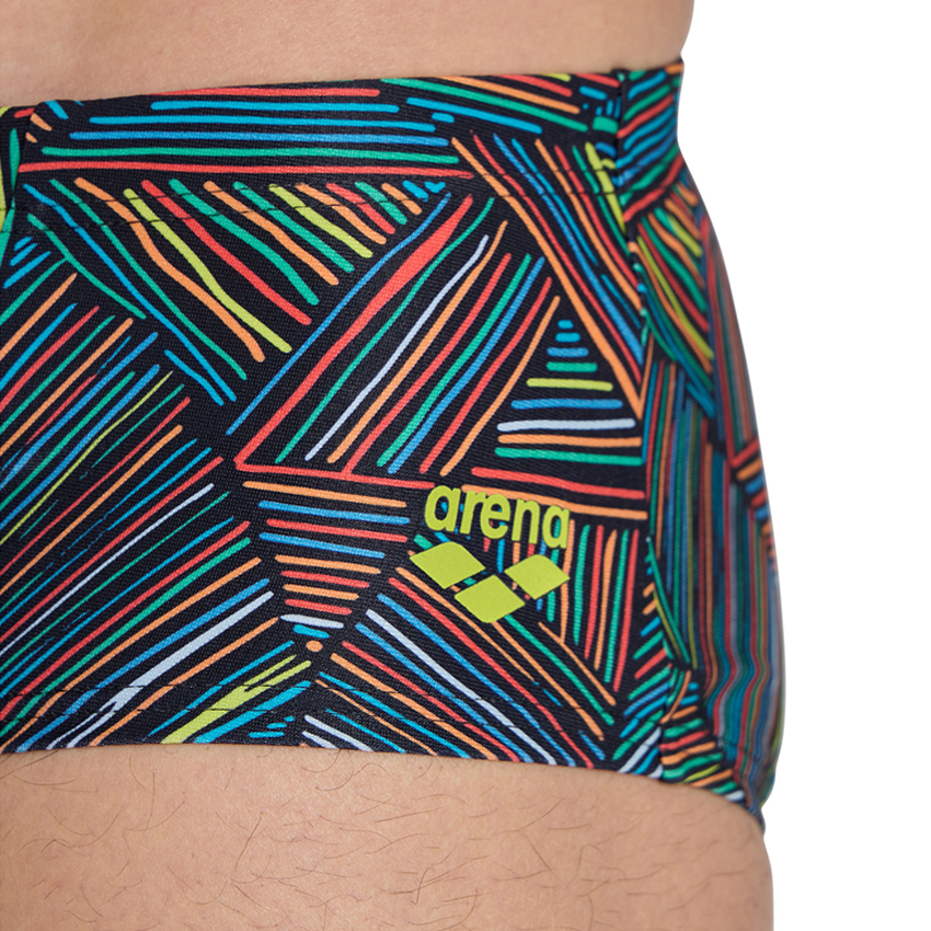 Arena Overview Multicoloured Low Waist Swim Shorts