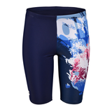 Arena Boy's Waves Breaking Navy Jammer