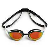 Arena Cobra Edge Swipe Mirrored Goggles - Gold / White