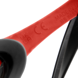 Arena Cobra Edge Swipe Mirrored Goggles - Gold / Red