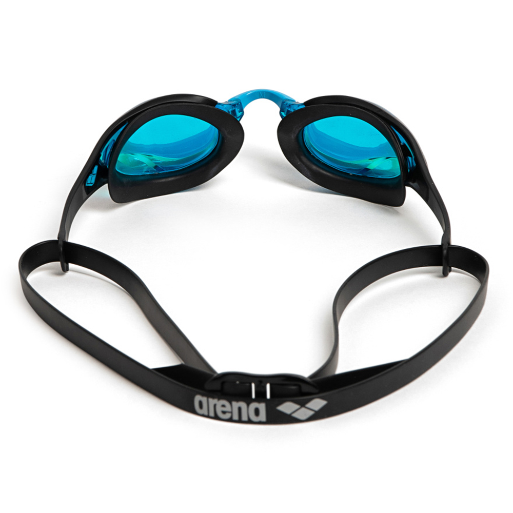 Arena Cobra Edge Swipe Mirrored Goggles - Aqua / Black
