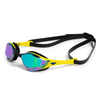 Arena Cobra Edge Swipe Mirrored Goggles - Emerald / Yellow