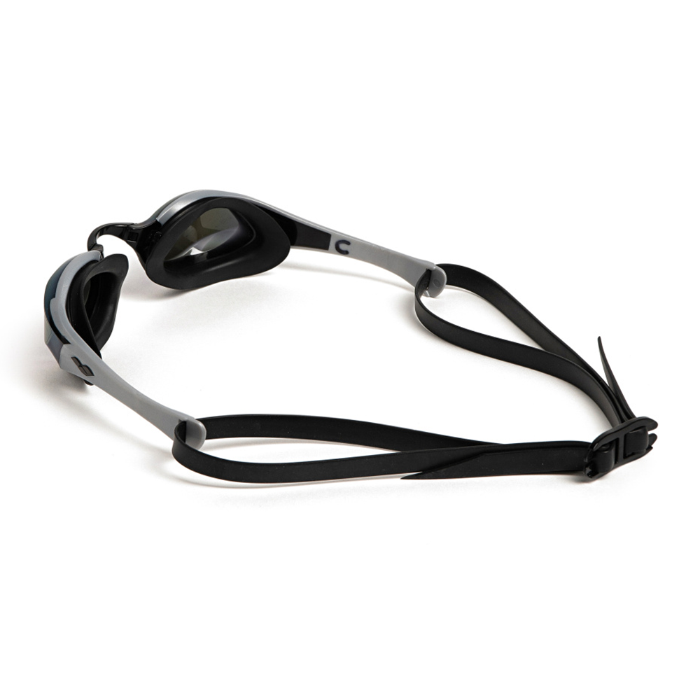 Arena Cobra Edge Swipe Mirrored Goggles - Blue / Silver
