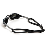 Arena Cobra Edge Swipe Mirrored Goggles - Blue / Silver
