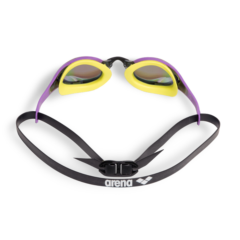 Arena Cobra Edge Swipe Mirrored Goggles - Emerald / Plum