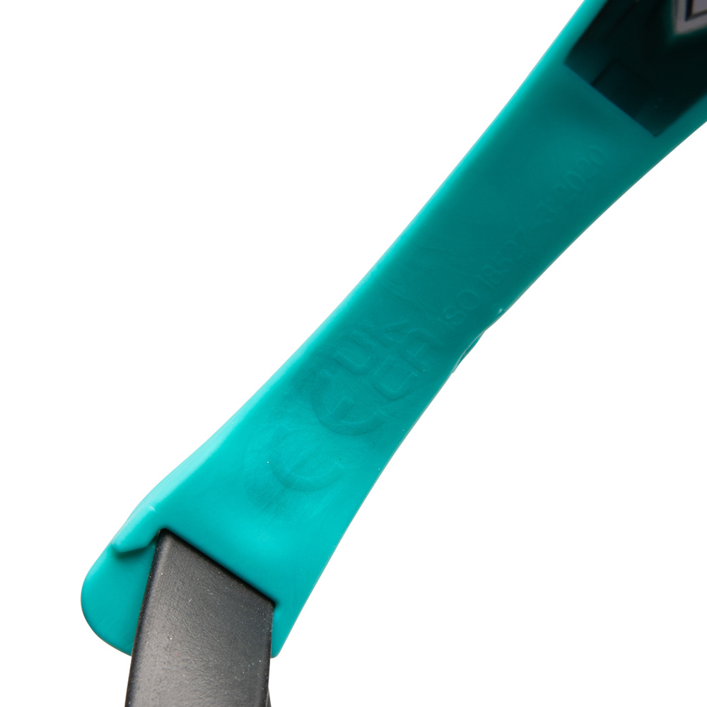 Arena Cobra Edge Swipe Mirrored Goggles - Emerald / Peacock