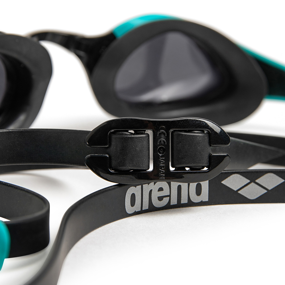 Arena Cobra Edge Swipe Goggles - Smoke / Peacock