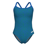Arena Abstract Tiles Royal Swimsuit