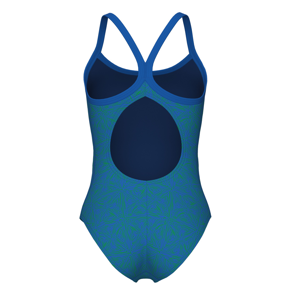 Arena Abstract Tiles Royal Swimsuit