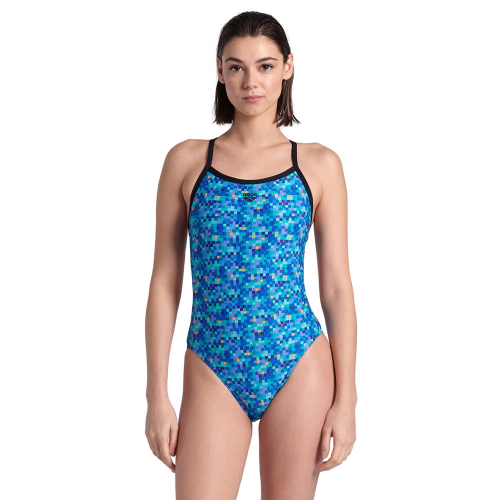 Arena Pool Tiles Challenge Back Swimsuit