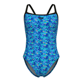 Arena Pool Tiles Challenge Back Swimsuit