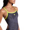 Arena Kikko Challenge Swimsuit - Black / Soft Green