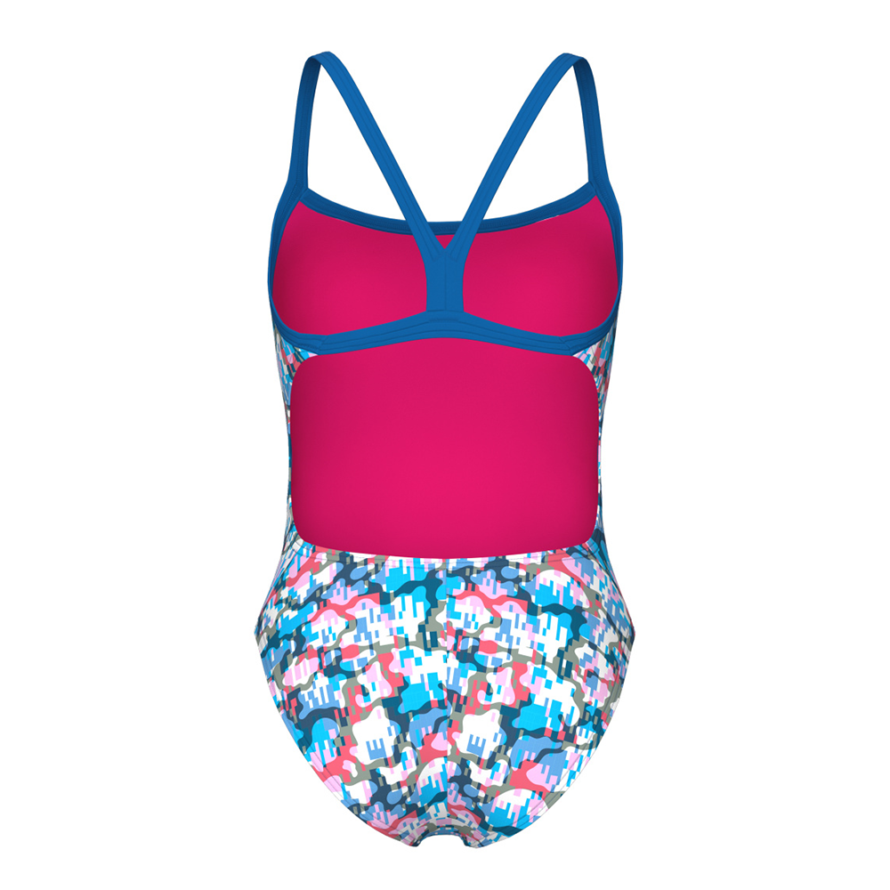 Arena Multi Camo Challenge Back Swimsuit