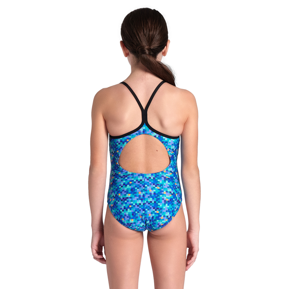 Arena Pool Tiles Girls Swimsuit