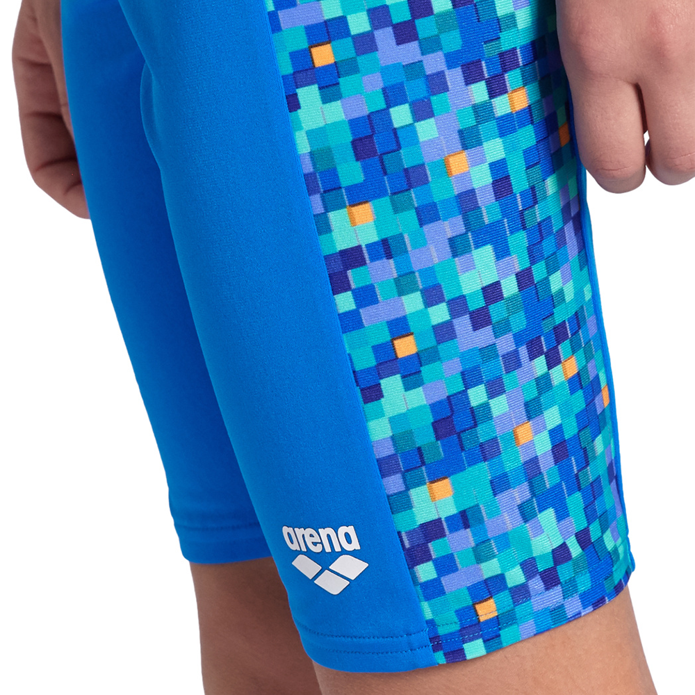 Arena Boy's Pooltiles Blue Jammer