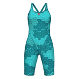 Blue Arena Camo Kikko Legged Swimsuit