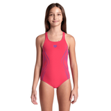 Arena Reflecting Girls Pink Swimsuit