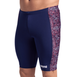 Arena Abstract Tiles Navy Jammer
