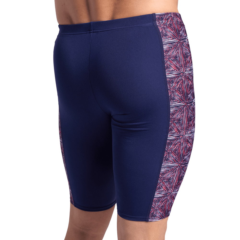 Arena Abstract Tiles Navy Jammer