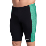 Arena Abstract Tiles Black/Green Jammer