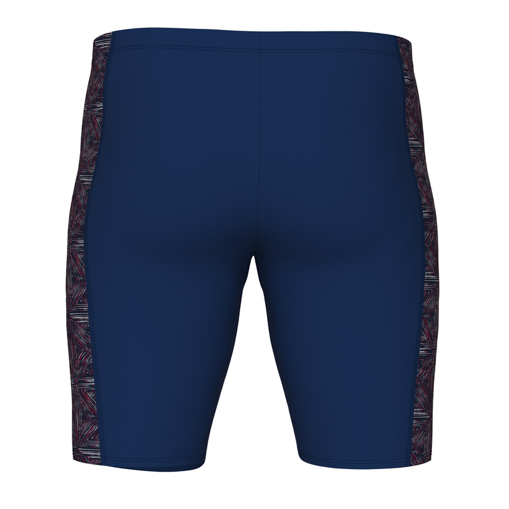 Arena Abstract Tiles Navy Jammer