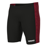 Arena Abstract Tiles Black/Red Jammer