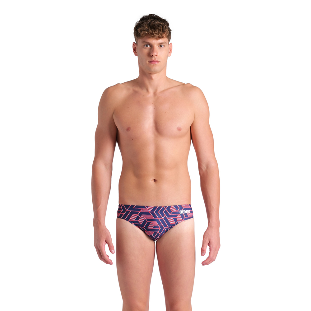 Arena Escape Red/Blue Brief