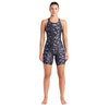 Arena Printed Black Legged Swimsuit