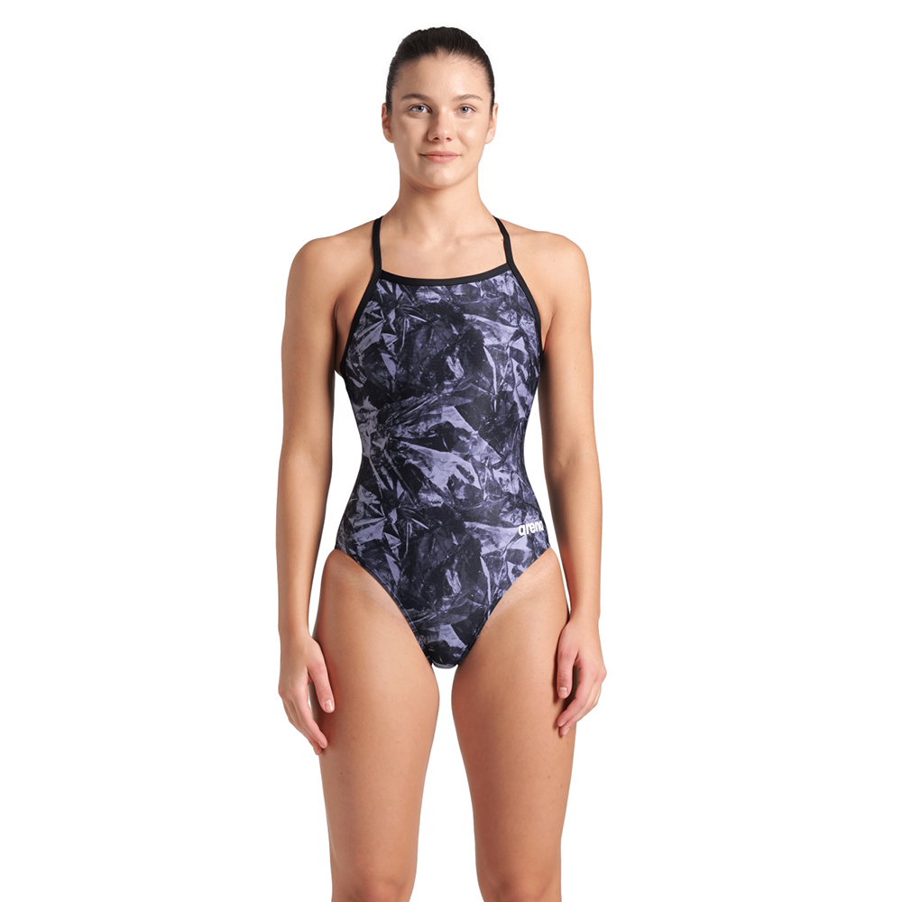 Arena Crackle Lightdrop Black Swimsuit