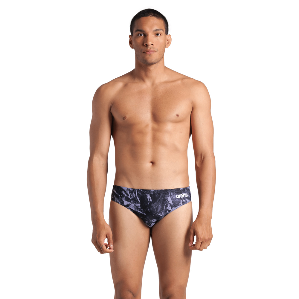 Arena Crackle Black Brief