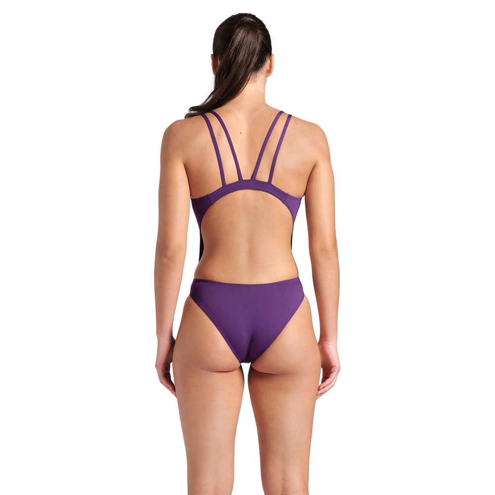 Arena Team Tech Multi Plum Swimsuit