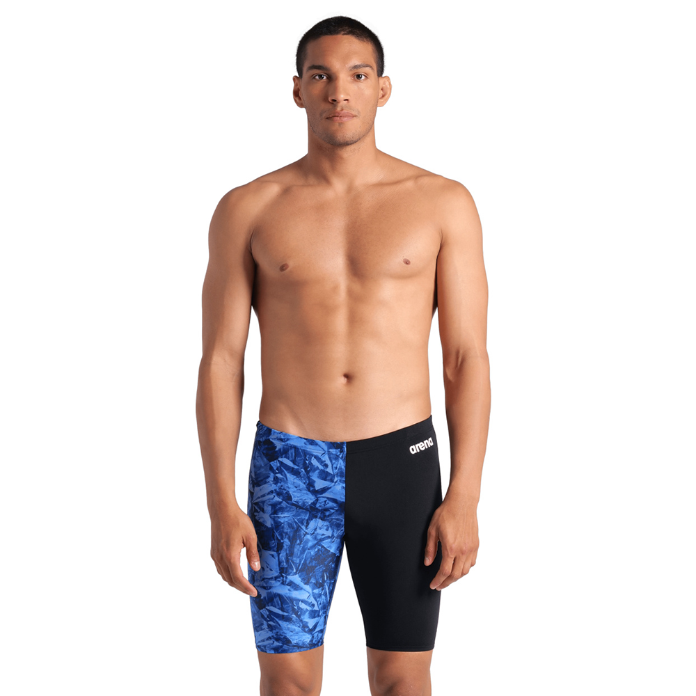 Arena Crackle Blue/Black Jammer