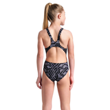 Arena Escape Girl's Black Swimsuit