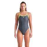 Arena Monogram Sage Green Swimsuit
