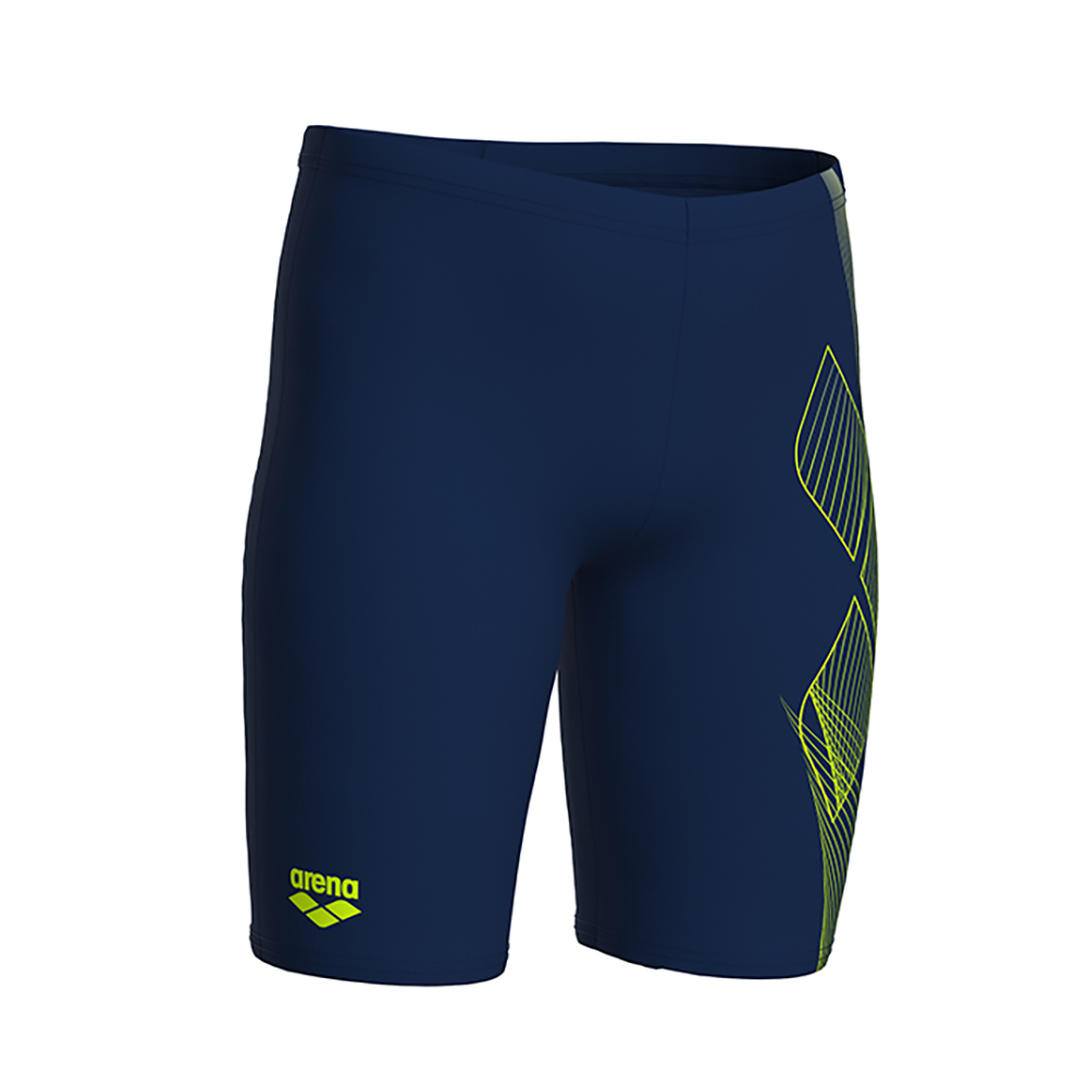 Boy's Arena Seawater Blue/Lime Jammer