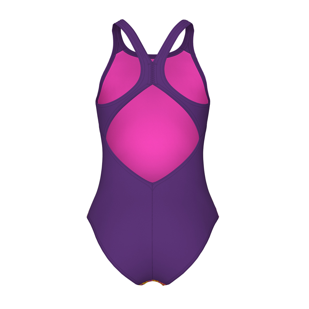 Arena Multicolours Girl's Plum Swimsuit
