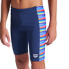 Boy's Arena Racing Stripe Blue Jammer