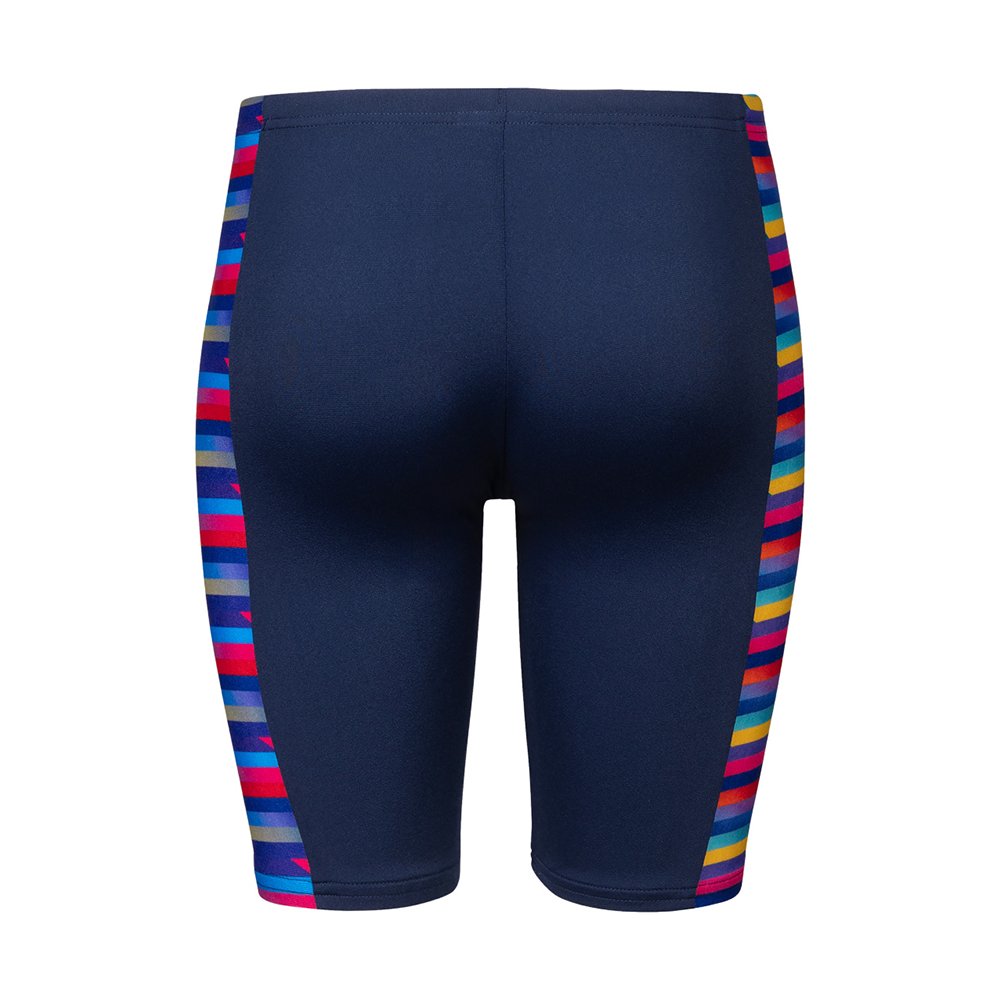 Boy's Arena Racing Stripe Blue Jammer