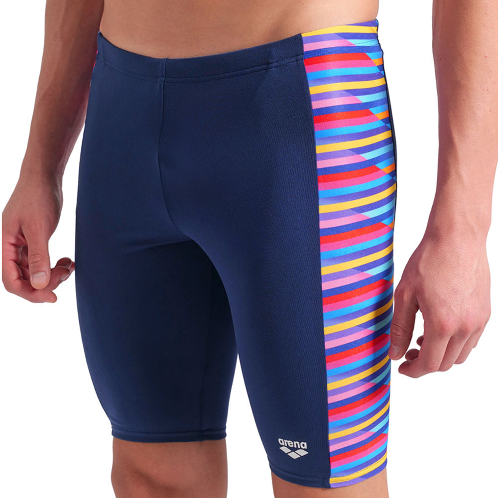 Arena Racing Stripe Blue Jammer