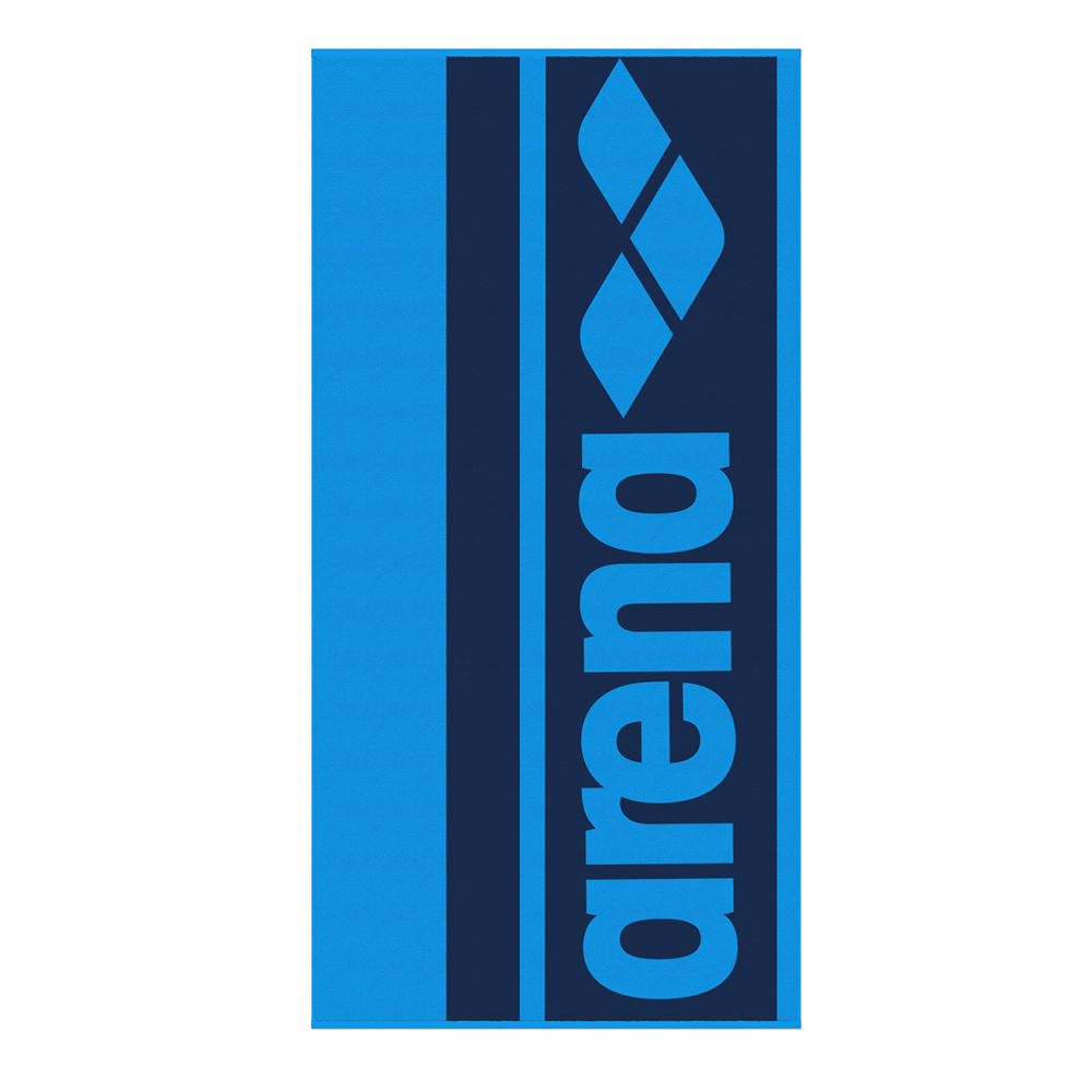 Arena Jacquard Towel - Turquoise/Navy