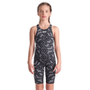 Arena Printed Girls Legged Swimsuit