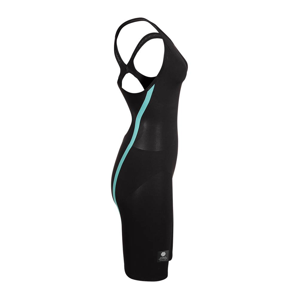 Arena Carbon Air3 OB Kneesuit - Black/Teal