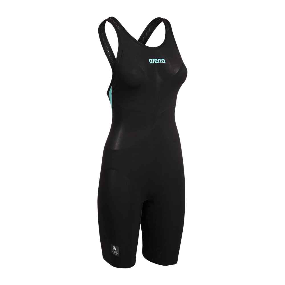 Arena Carbon Air3 OB Kneesuit - Black/Teal