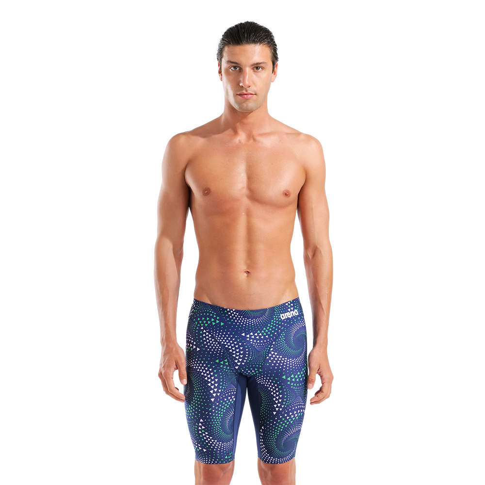 Arena Fireflow Navy & Green Jammer