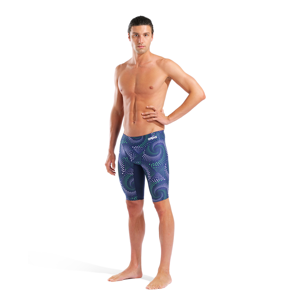 Arena Fireflow Navy & Green Jammer