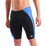 Arena Ribbed Black/Blue Jammer