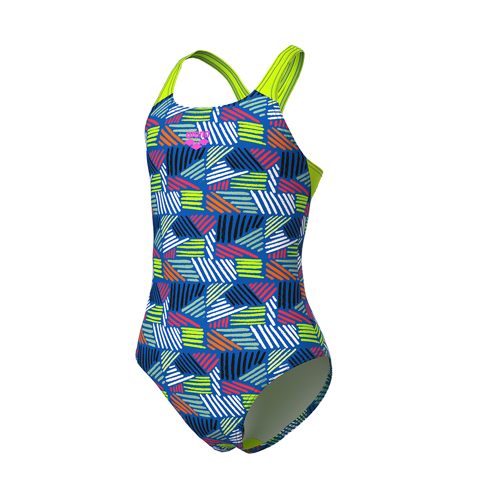 Arena Girls Swimsuit - Blue Candies