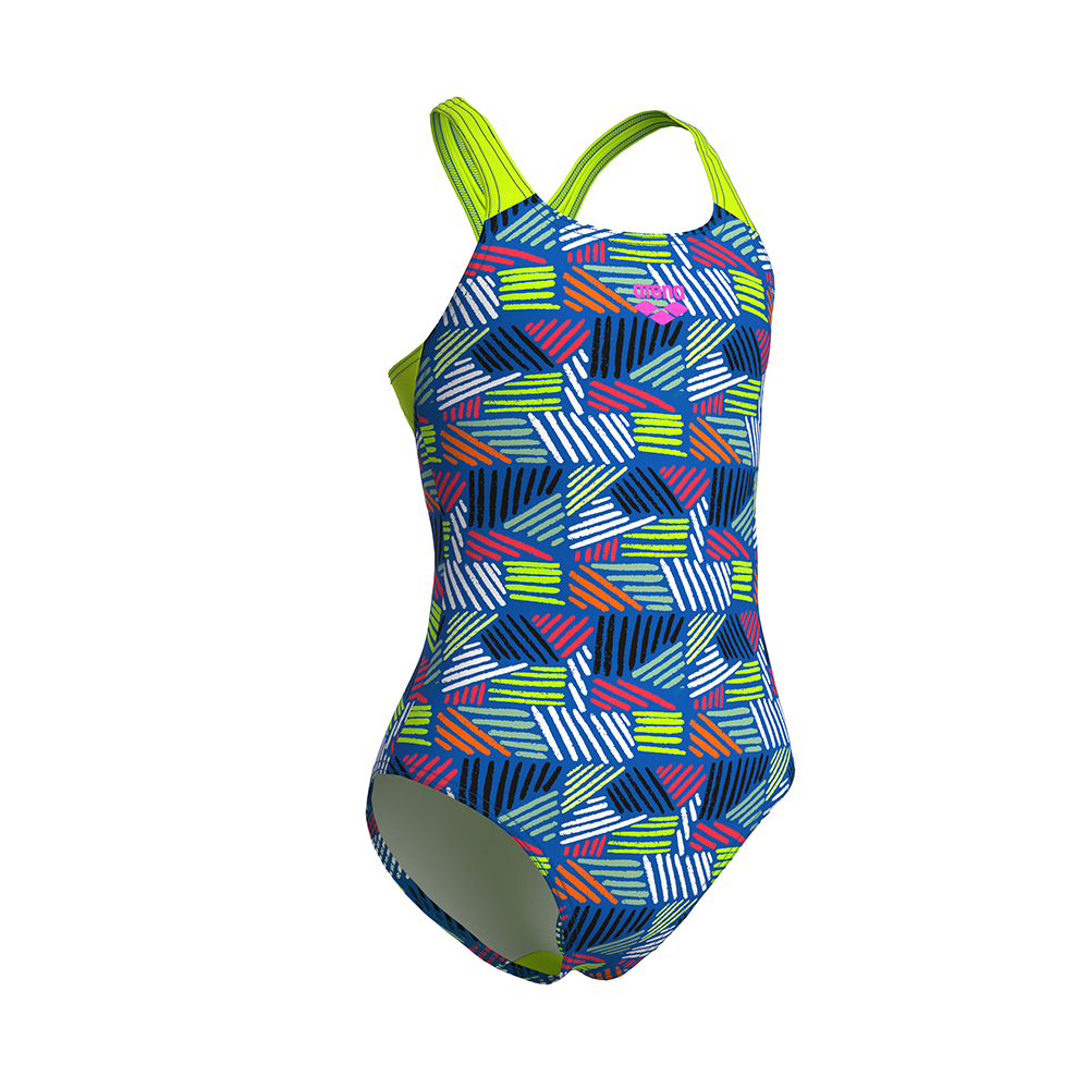 Arena Girls Swimsuit - Blue Candies